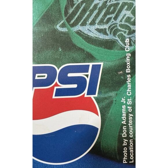 VTG UHL Missouri River Otters Defunct Circa 2001-2002 Fight Club Poster Boxing - Picture 4 of 7